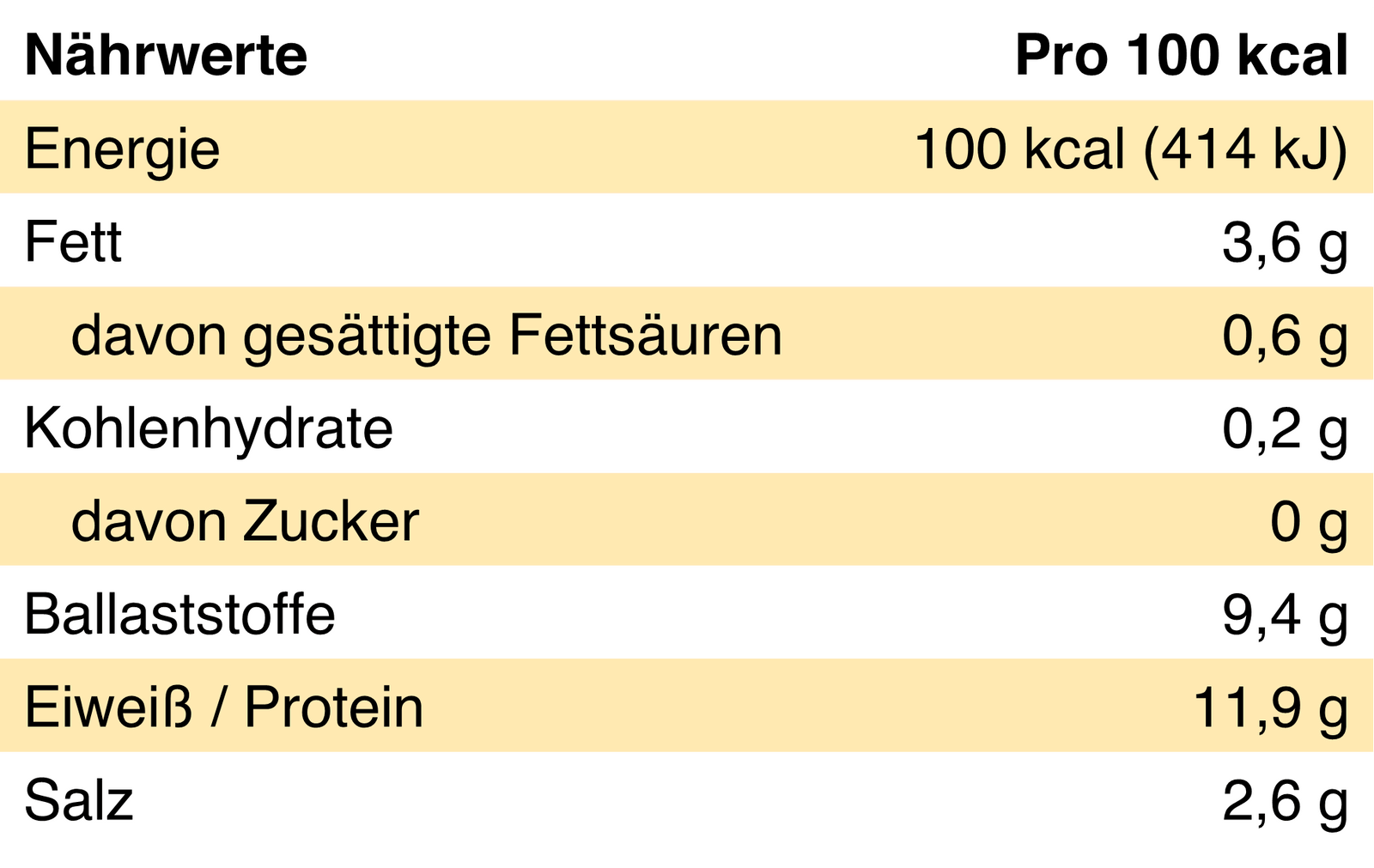 Pro 100kcal